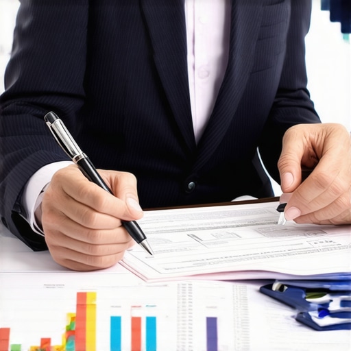 Advisor explaining credit repair concepts to a client in an office environment