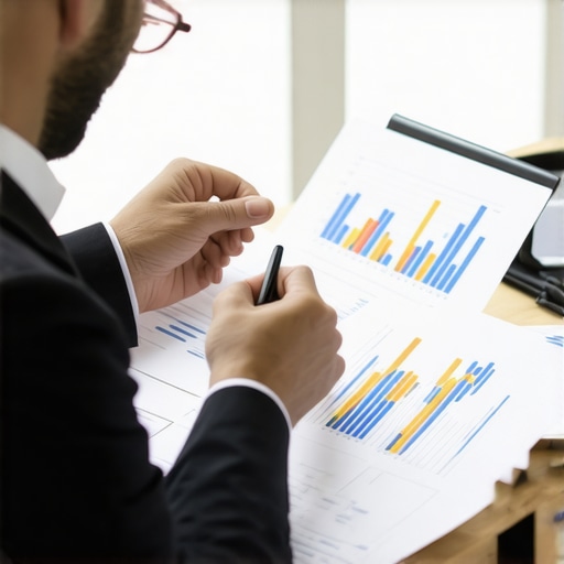 Financial advisor discussing credit strategies with client