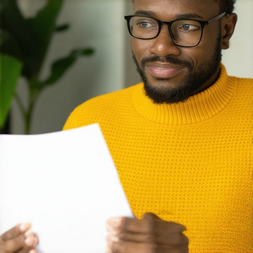 Expert reviewing credit reports for financial growth Person analyzing credit reports to improve financial health