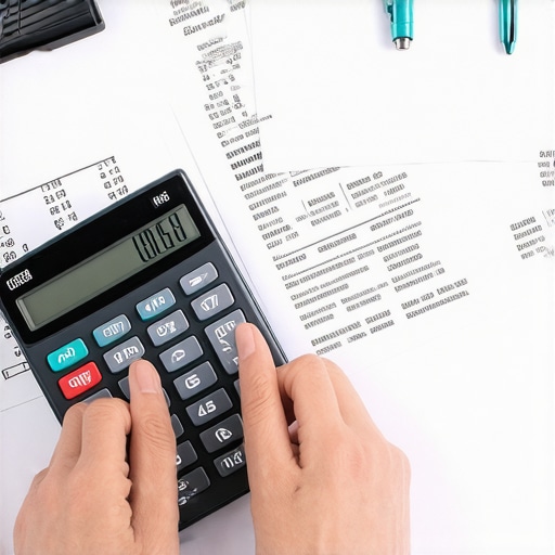 Person analyzing credit documents and making notes, illustrating credit repair process.