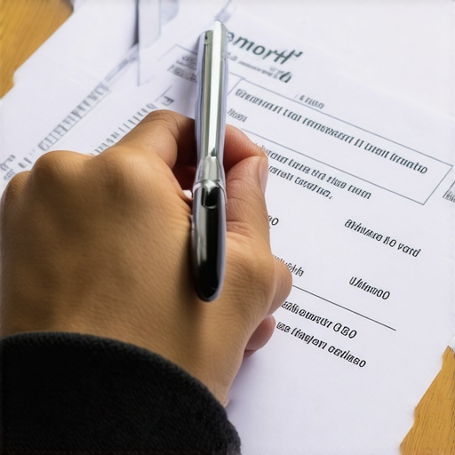 Person analyzing credit report to identify outdated inquiries