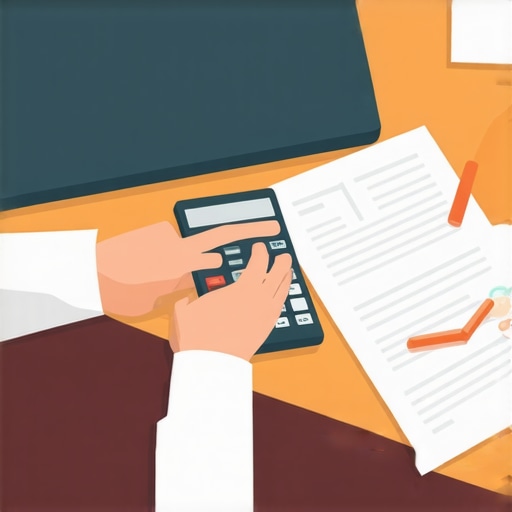 Person analyzing budget and debt repayment plan on their laptop