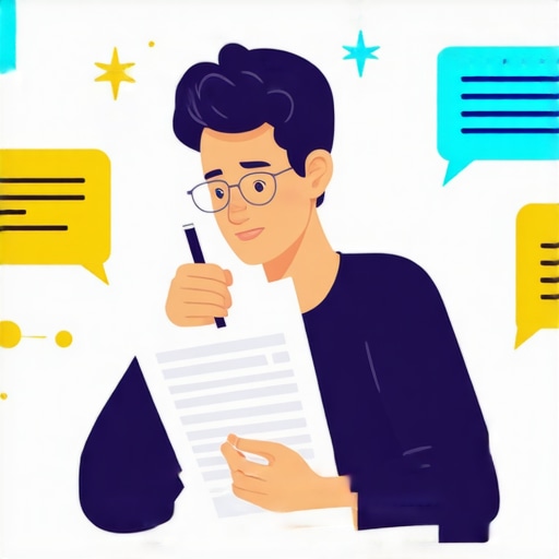 Person reviewing a credit report with highlighted errors and myths