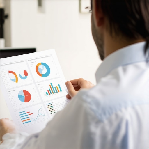 Analyzing Credit Reports for Better Strategies A financial consultant reviewing credit data and strategies.