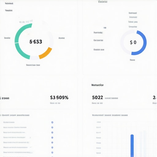 A person reviewing their credit scores and financial data on a sleek digital dashboard