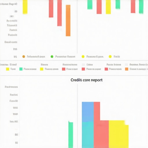 Infographic illustrating credit report dates and optimal payment timing for good credit health
