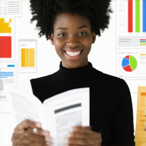 Person analyzing credit reports to identify errors and plan credit strategy.