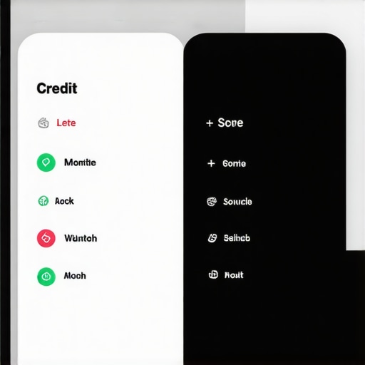 A person viewing their credit score updates on a computer screen with alerts indicating recent changes