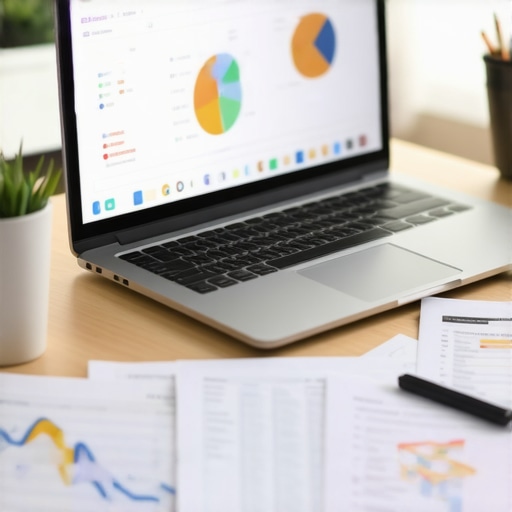Person analyzing debt payoff strategies on laptop