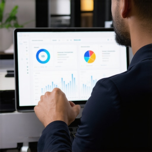 Modern credit monitoring setup for long-term financial health.