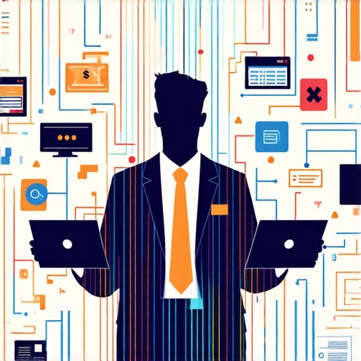 Person expertly navigating a web of financial concepts related to credit and debt management.