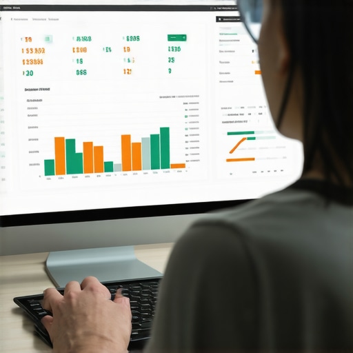 Person reviewing credit scores and alerts on laptop for ongoing credit management.