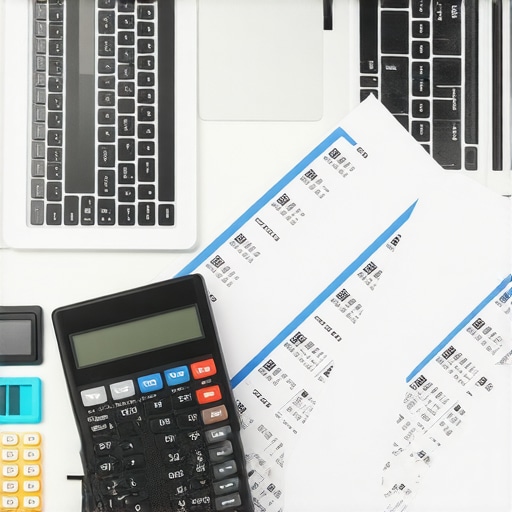 Individual analyzing credit reports to improve financial health.
