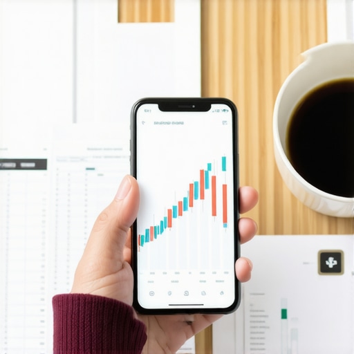 Tracking credit utilization and financial health with a spreadsheet and smartphone.