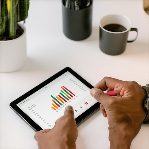 An individual analyzing their monthly debt obligations and credit reports to improve cash flow.