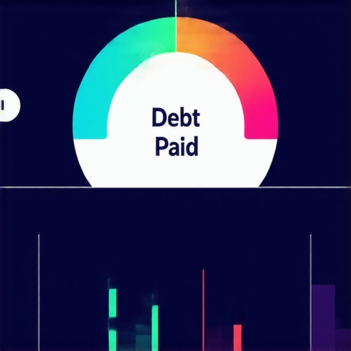 Credit Score Nuances and Debt Impact Infographic showing credit score factors like credit mix and account age