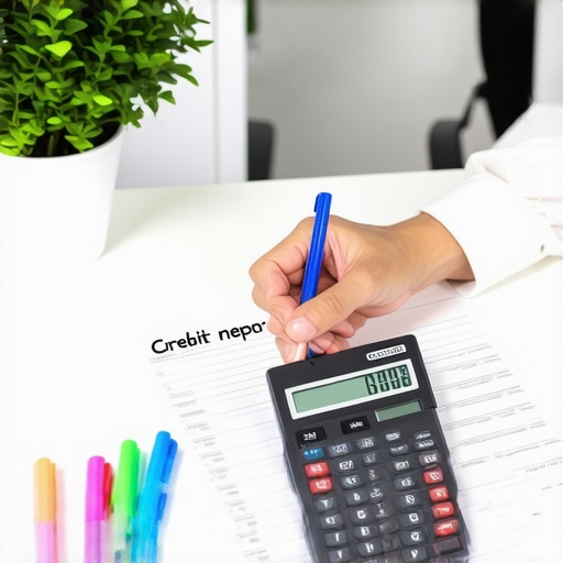 Strategic financial planning and credit report analysis for rebuilding credit after divorce.