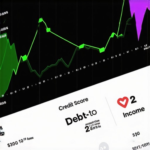 Long-term Credit Monitoring Dashboard Credit score monitoring dashboard showing positive progress.