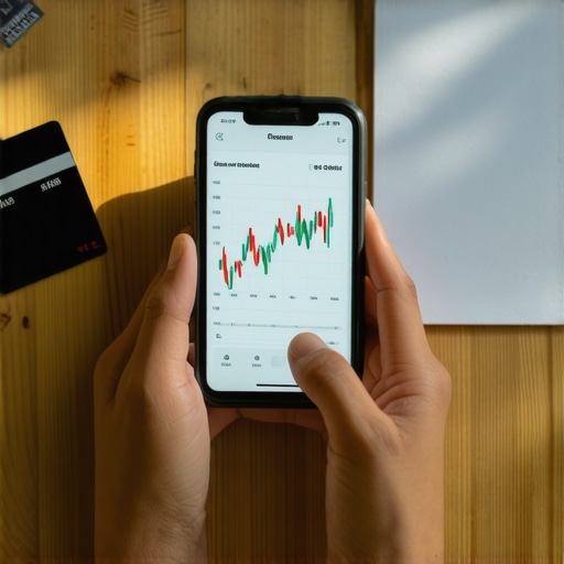 Maintaining Long-Term Credit Health Person checking credit score on phone with budget planner