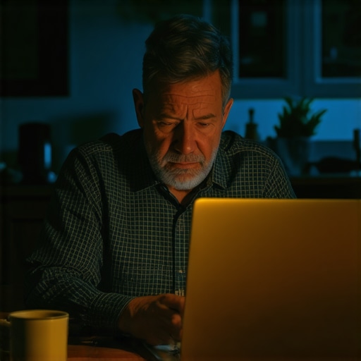 A person analyzing financial documents to fix their credit score after a loan default.