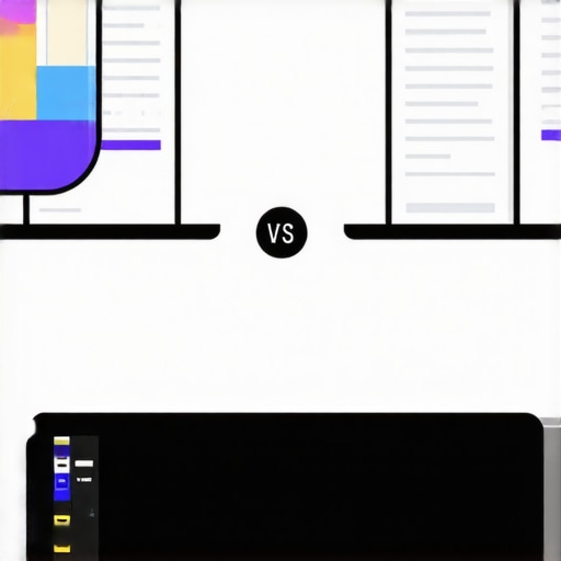 Manual Spreadsheet vs Automated Budgeting Apps Comparison of manual financial tracking versus automated apps for credit maintenance