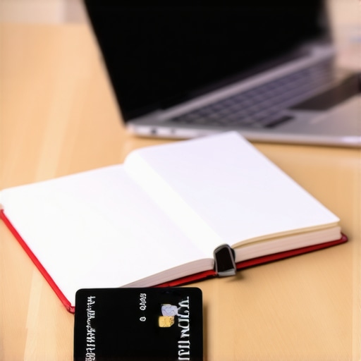 Close up of a person organizing financial documents and tracking credit disputes on a laptop.