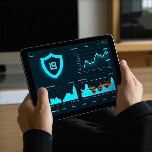 Monitoring Credit Trends for Long-Term Success A digital financial dashboard showing credit score trends and maintenance metrics.