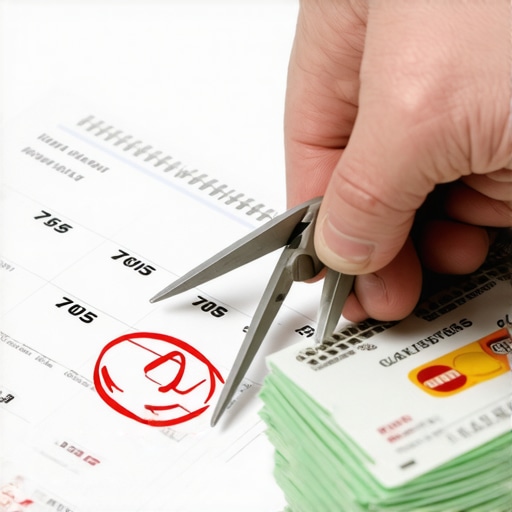 A conceptual image showing a calendar and scissors cutting a chain, representing the expiration of old debt.