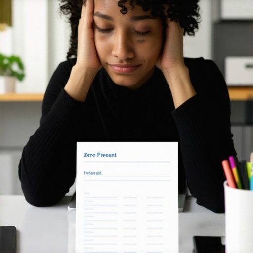 Negotiating a lower interest rate successfully A person successfully managing debt and negotiating lower interest rates over the phone.