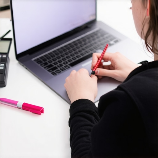 A person highlighting interest charges on a bank statement to take control of their debt.