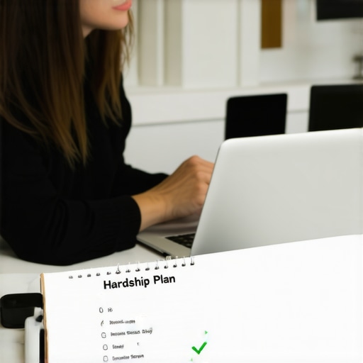 Proactive debt management during a financial crisis A person managing debt by calling lenders and prioritizing bills during an income shock.
