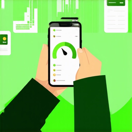 Rebuilding Credit Score After Debt Payment A person managing credit scores and utility bills on a smartphone to boost their credit profile.
