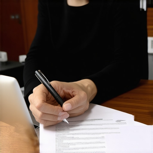 A person reviewing their credit report and preparing dispute letters to fix their score.