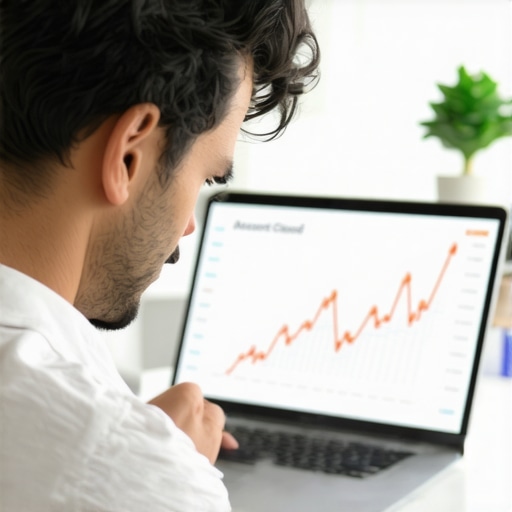 Person looking at a credit score drop after paying off a loan